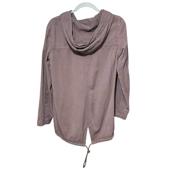 AMERICAN EAGLE OUTFITTERS Utility Jacket M 20.5” p2p Mauve NWOT - Picture 6 of 9